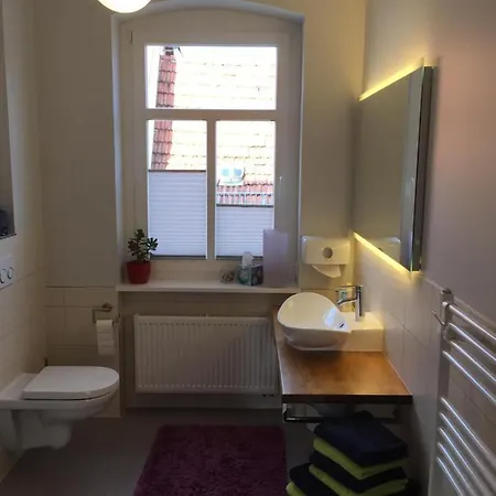 Ferienwohnung Linsenstrasse 13 Mühlhausen Extérieur photo